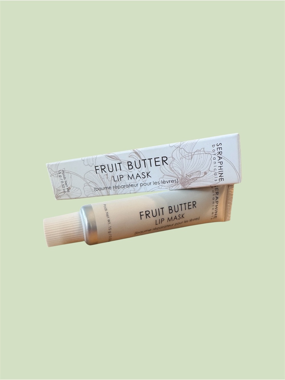 NEW Seraphine Botanicals Fruit Butter Lip Mask Hydrating Lip Treatment